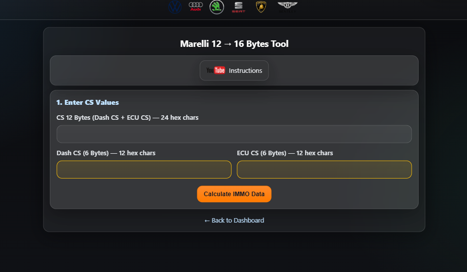 VAG Marelli CS Converter